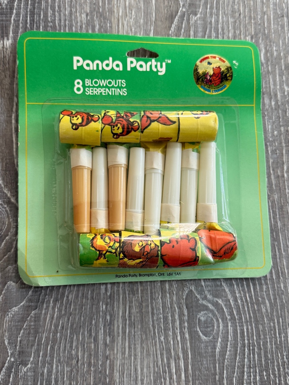 Winnie the Pooh & friends party 
hooters x 8